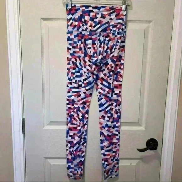 Lululemon Wunder Under Pant Hi-Rise Capoeira Multi Confett Yoga Gym Sz 6 - Picture 1 of 9